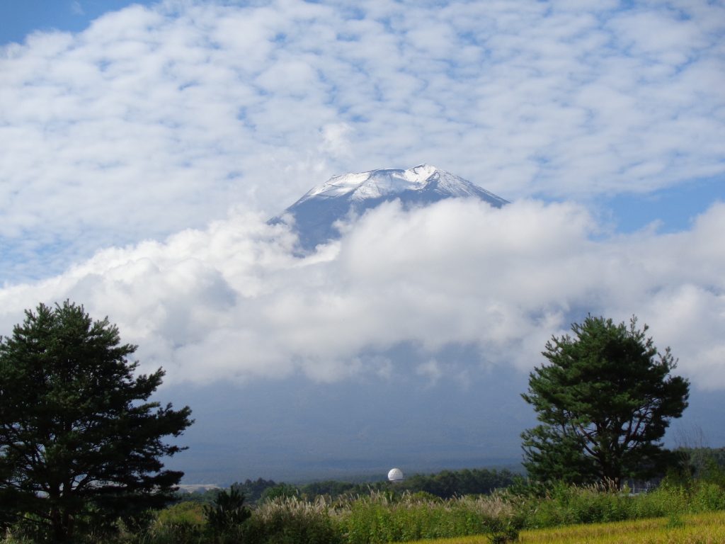 富士山”初冠雪”