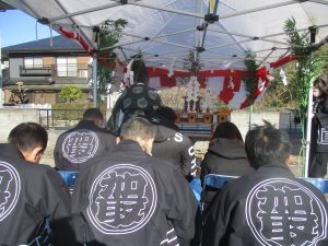 Ｋ様邸地鎮祭～大月市