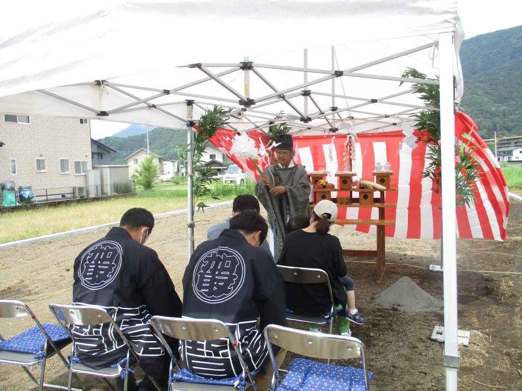 祝！Ｓ様邸地鎮祭