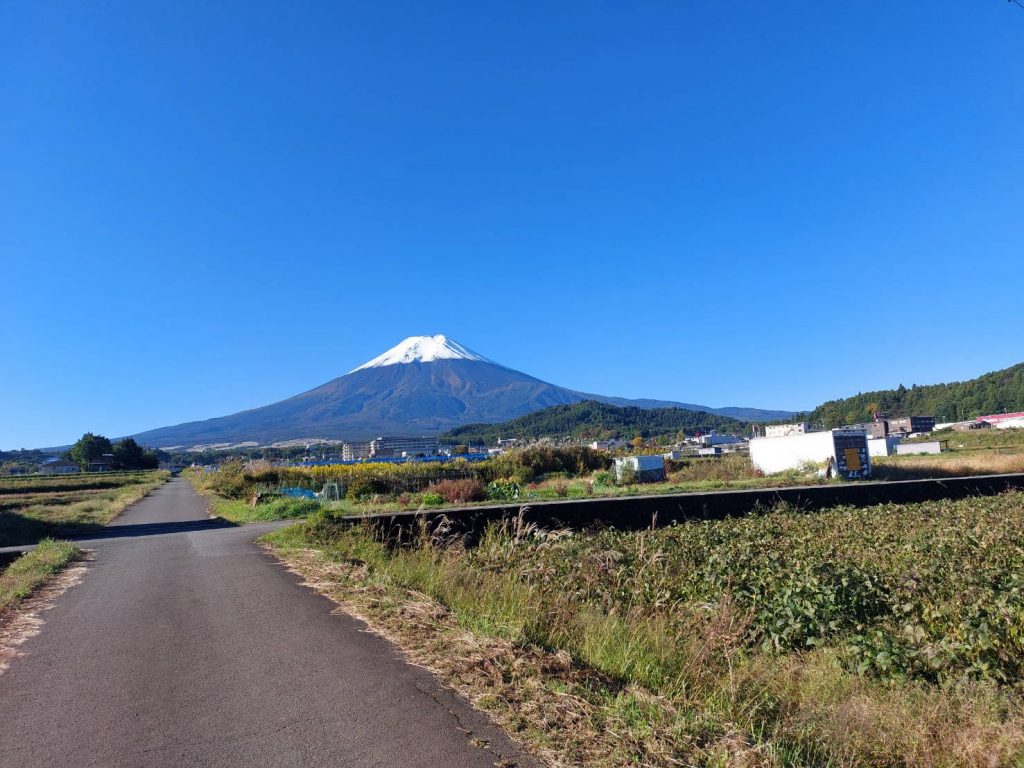 冬の富士山