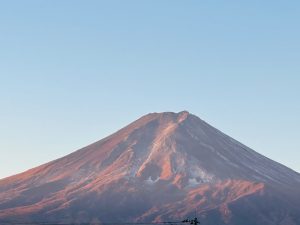 富士山に初冠雪 ♣